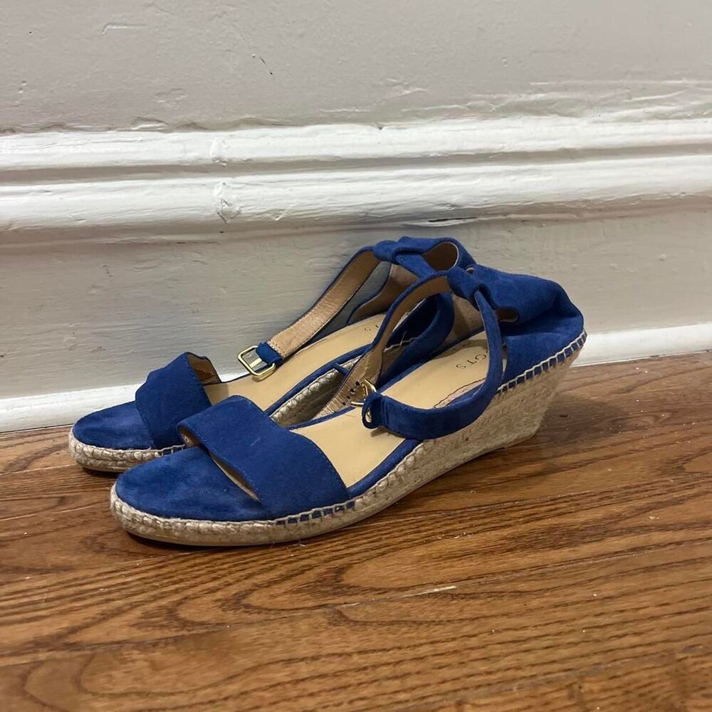 Talbots Women's Blue and Navy Sandals